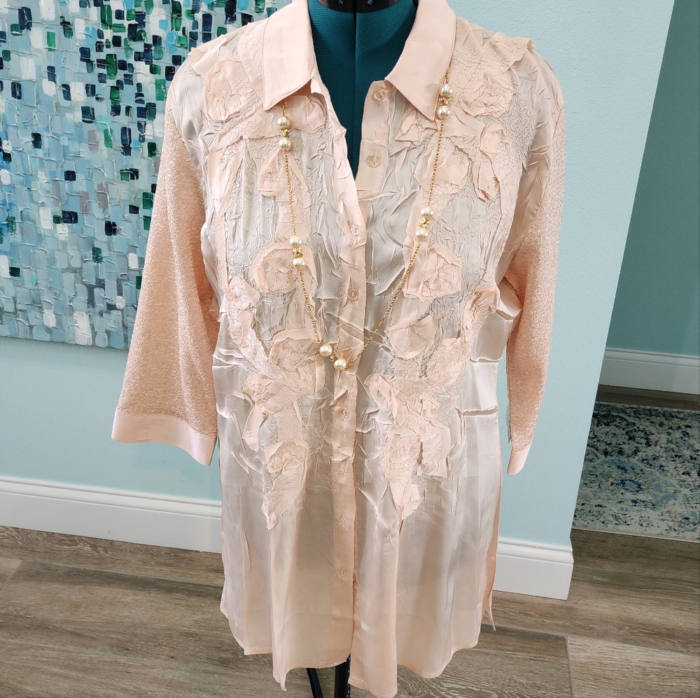 Chico's Blouse, Chico's Size 2